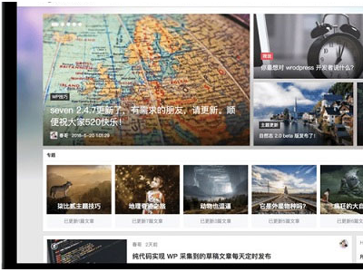 WordPress柒比贰B2 V2.9.9主题去授权无限制版
